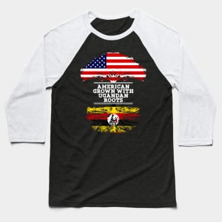 American Grown With Ugandan Roots - Gift for Ugandan From Uganda Baseball T-Shirt